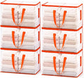 KYODOLED 6-Pack Clear Moving Bags Heavy Duty Extra Large, Storage Totes | by KYODOLED