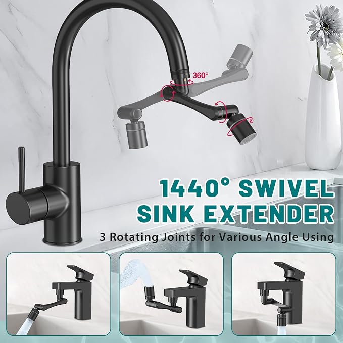 CECEFIN 1440 Swivel Faucet Extender - Image 5