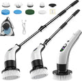 PUNOMO Electric Spin Scrubber for Bathroom & Shower, Power Cleaning Brush by PUNOMO
