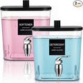 Sawysine 2 Pack Laundry Detergent Dispenser, 145 oz /4.3L Fabric Softener by Sawysine