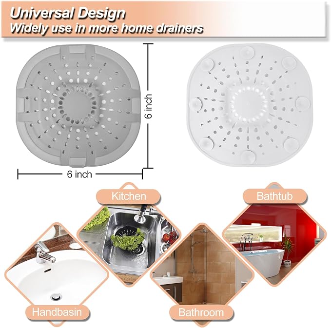 Bovinde Hair Drain Catcher, Square Cover - Image 4