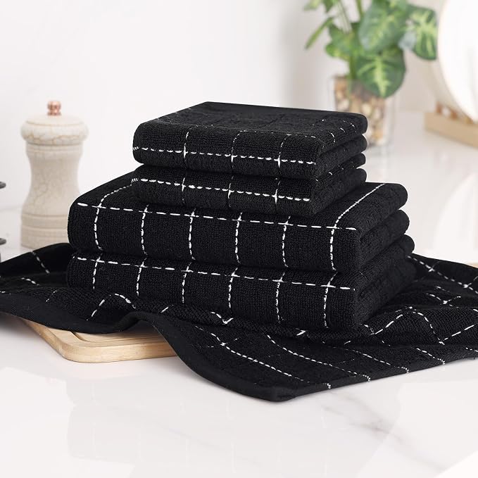 Homaxy Kitchen Towels and Dishcloths Set - Image 6