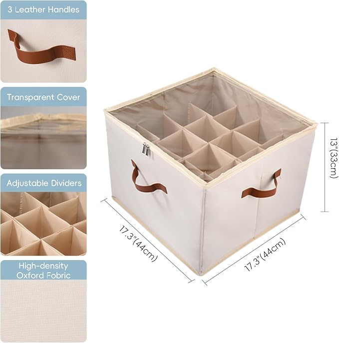  Shoe Storage Organizer 2 Pack, Fabric Stackable Shoe Box - Image 7