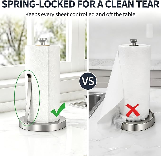 Jesginboo Countertop Paper Towel Holder - Image 4