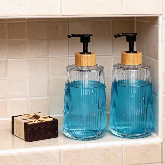 Glass Soap Dispenser, Thickened Glass Hand Soap Dispenser - Image 5