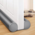 MAXTID Large Door Draft Blocker 32" Grey Bottom Door Draft Stoppers | Weather by MAXTID