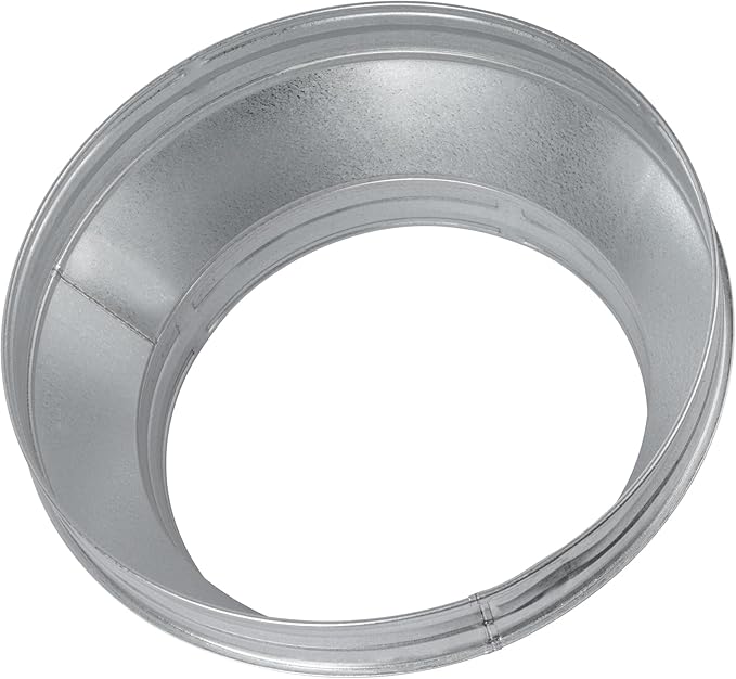 12.5" to 10" Inch Round Duct Reducer - Male Fit Galvanized Steel Pipe Increaser - Coupling for Round Duct Ventilation Systems - Heating & Cooling HVAC - Vent Pipe Adapter, Duct Connector