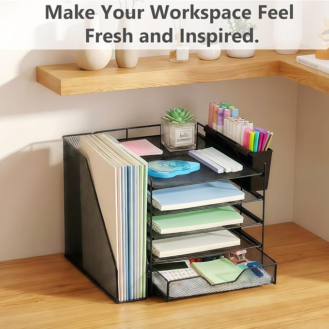 5-Tier Desk File Organizer - Image 7