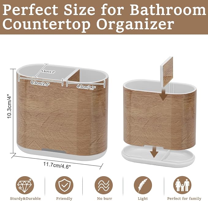 Toothbrush Holders Toothpaste Organizer - Image 6