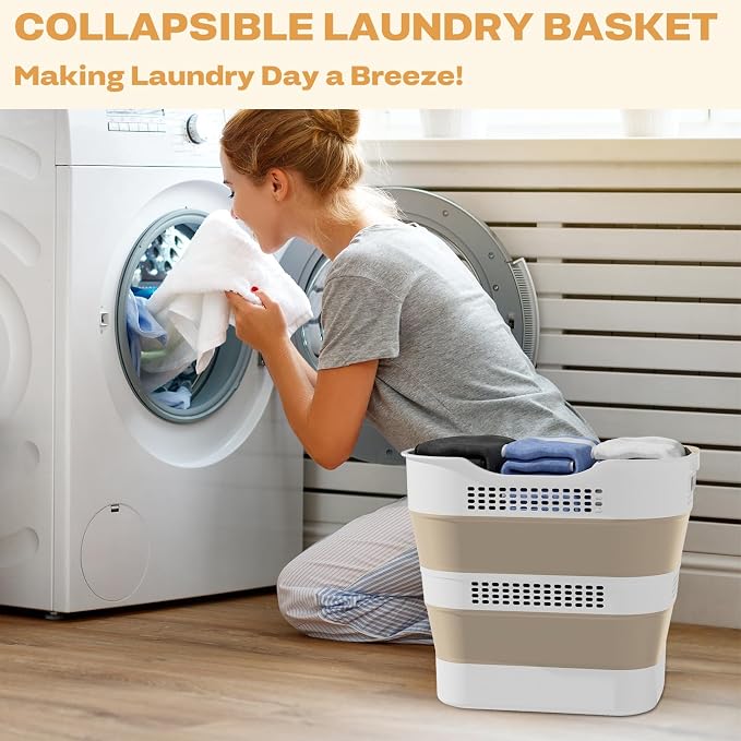 OOAMBB 43L Collapsible Laundry Basket - Image 3