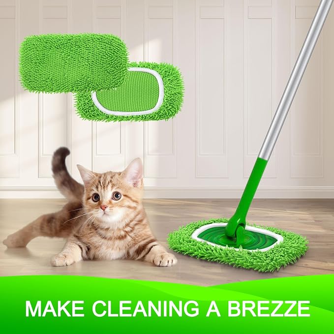 Reusable Microfiber Chenille Mop Pads - Image 7