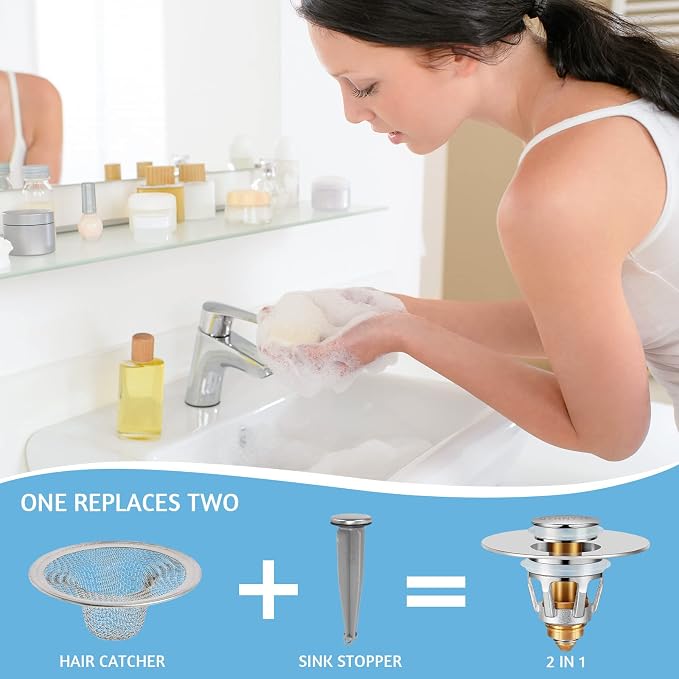 QYHNYJF Bathroom Sink Stopper - Image 7