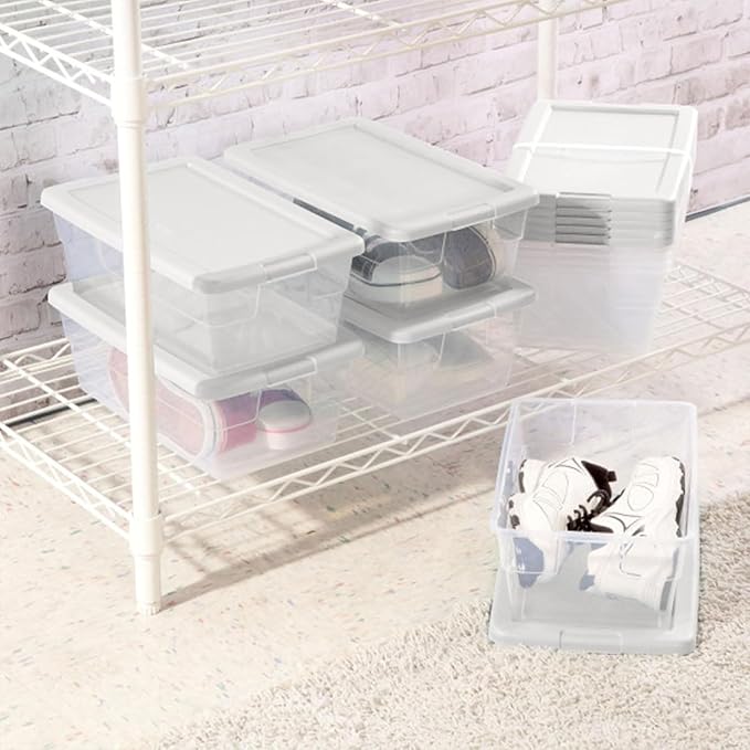 Sterilite 6 Quart Storage Box, 12 Pack - Image 5
