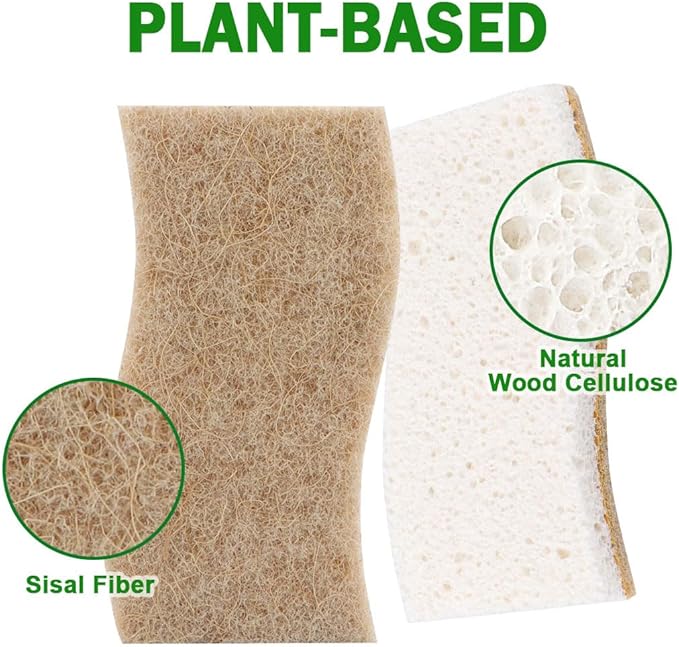 AIDEA XL Sponges Kitchen, Non-Scratch Dish Sponges | Large Natural Sponge - Image 5
