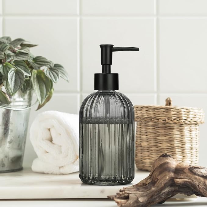 1 Pack 13.5oz Glass Soap Dispenser - Image 6