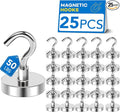 LOVIMAG Magnetic Hooks for Cruise Essentials 2026 Cabins Door 25 Pack-50LBS by LOVIMAG