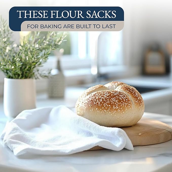 LANE LINEN Kitchen Towels and Oven Mitt Set 20 Pc - Image 3
