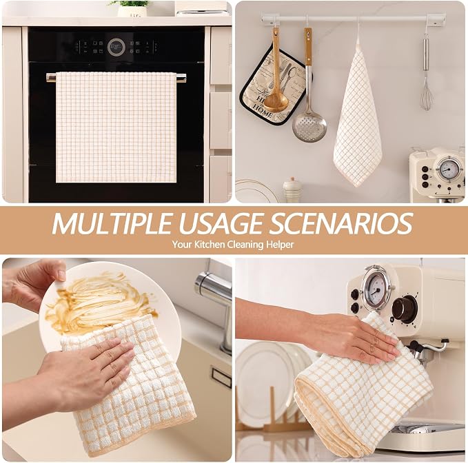Homaxy Kitchen Towels and Dishcloths Set - Image 6