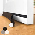 Door Draft Stopper Bottom One Sided Door Draft Blockers，37" Cutable Under Door by SYIPO