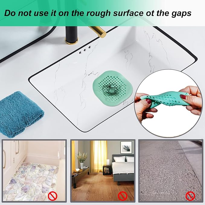 Bovinde Hair Drain Catcher, Square Cover - Image 2