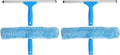 MR.SIGA Professional Window Squeegee & Microfiber Window Scrubber, 14 inch by MRSIGA