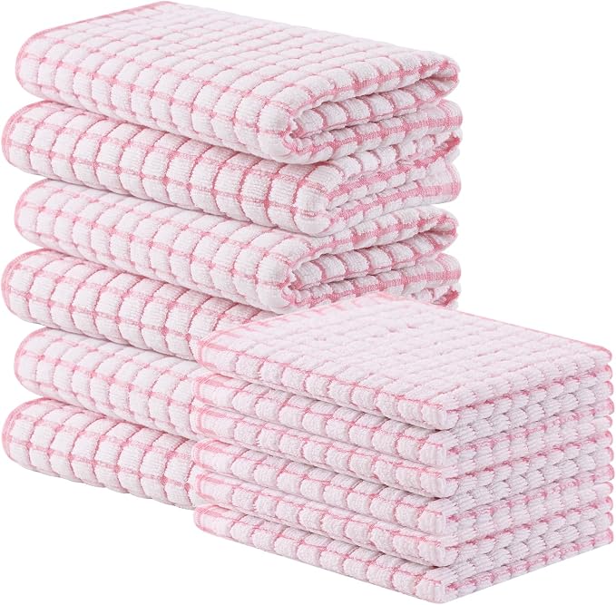 Homaxy Kitchen Towels and Dishcloths Set by Homaxy