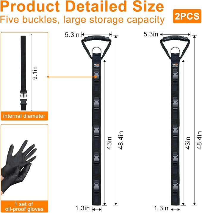Extension Cord Organizer 2 Pack, Cord Storage Organizer - Image 5