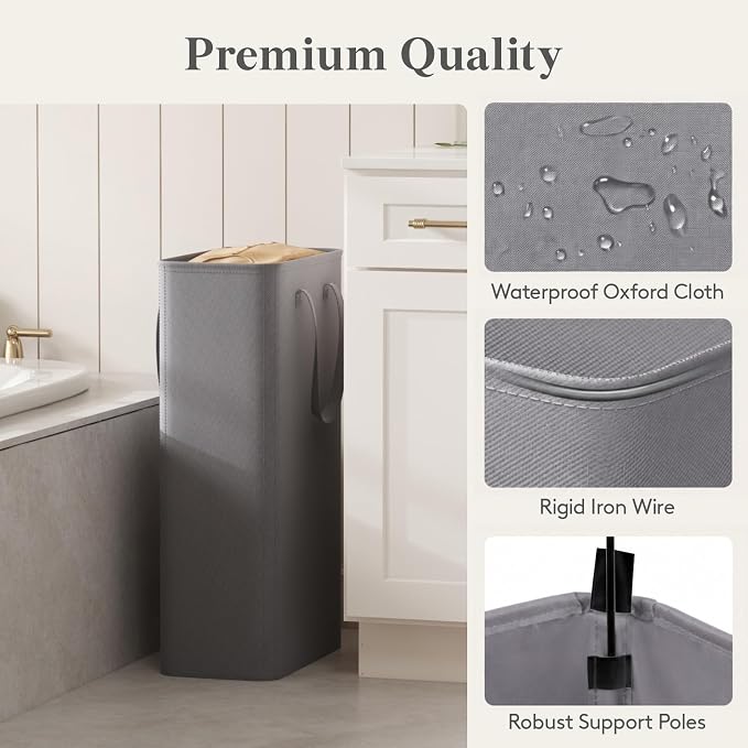 Lifewit Slim Collapsible Laundry Basket - Image 4
