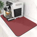 Coffee Mat Super Absorbent Dish Drying Mat Coffee Bar Mat 12"x 19" by WiseLife