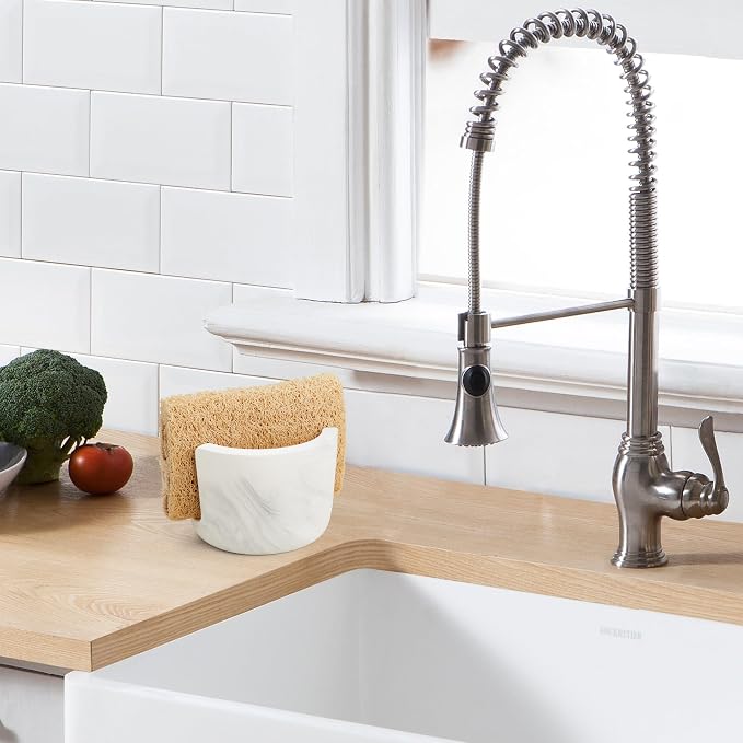 Diatomite Sponge Holder for Kitchen Sink Counter, Quick Drying, Fast Water - Image 3