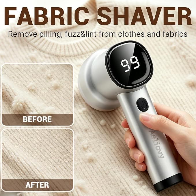 Fabric Shaver, 3 in 1 Lint Remover - Image 2