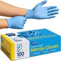Inspire Black Nitrile Disposable Gloves | 4.5 Nitrile Disposable Safety Medical by Inspire