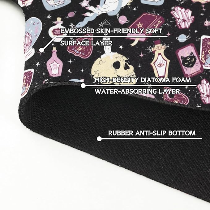 Halloween Kitchen Sink Splash Guard Faucet Mat, Farmhouse Sink Splash Guard - Image 5