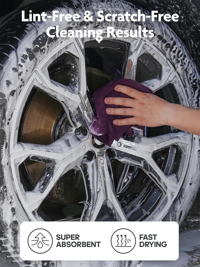 Fantasticlean Microfiber Cleaning Cloth Roll-75 Sheets, Tear-away Microfiber - Image 5