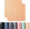 2 Pack Caketime Silicone Dish Drying Mat by CAKETIME