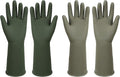 Dishwashing Rubber Gloves Reusable Kitchen Gloves 2Pairs Cleaning Gloves by Unknown