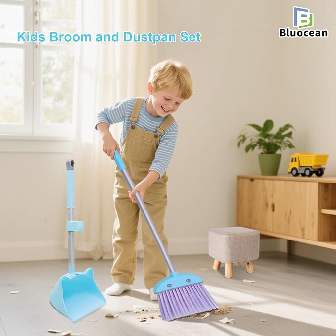28'' Kids Mini Broom and Dustpan Set - Image 7