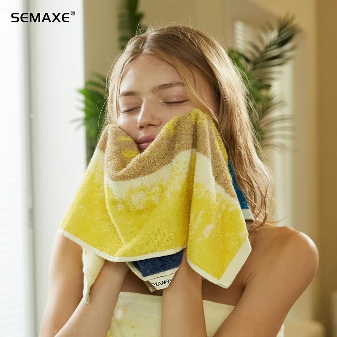 4-Pack Cotton Hand Towels for Bathroom - Image 8