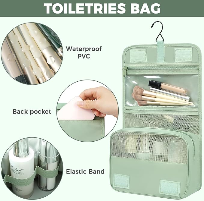 BAGAIL 4 Set/6 Set/8 Set Compression Packing Cubes Travel Accessories - Image 7
