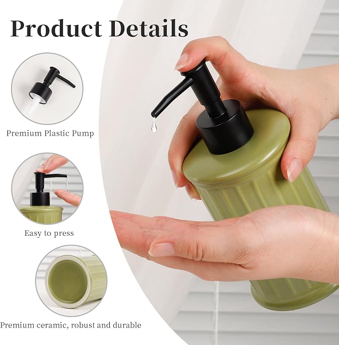 Ceramic Soap Dispenser - Image 3