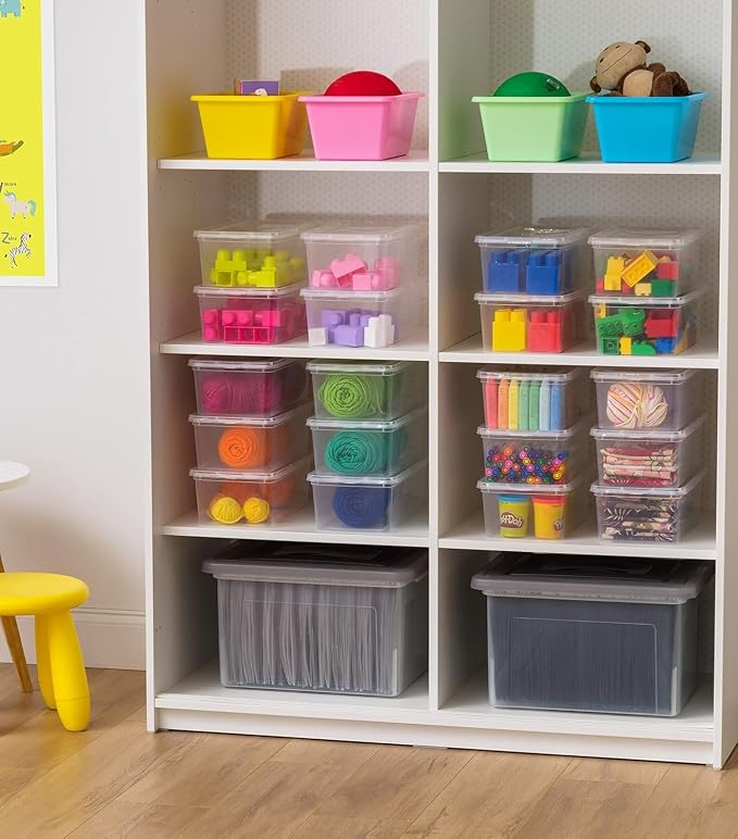 IRIS USA 12-Pack Storage Bins - Image 3