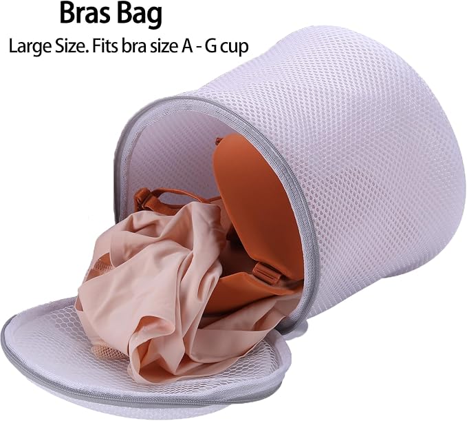 Bra Washing Bag for Laundry, Lingerie Bag for Washing Delicates - Image 3