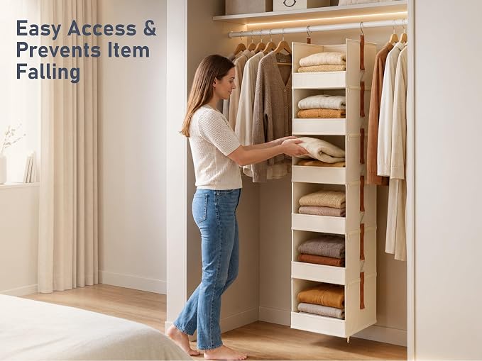 DIMJ Hanging Closet Organizer - Image 7