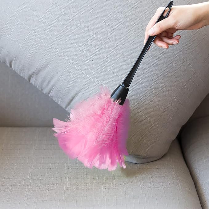 Turkey Feather Dusters for Cleaning Home Blinds Kitchen car Office, - Image 3