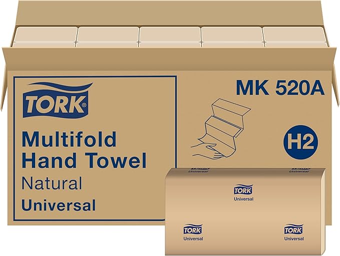 Tork Multifold Hand Towel, 100% recycled, FSC certified, Compatible by Tork