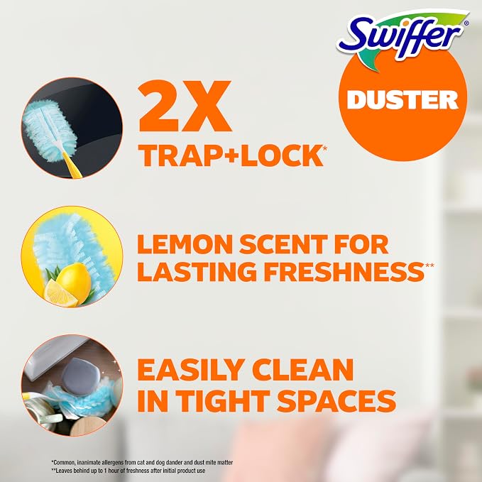 Dusters Refill for Cleaning, Feather & Microfiber Duster Disposable Alternative - Image 2