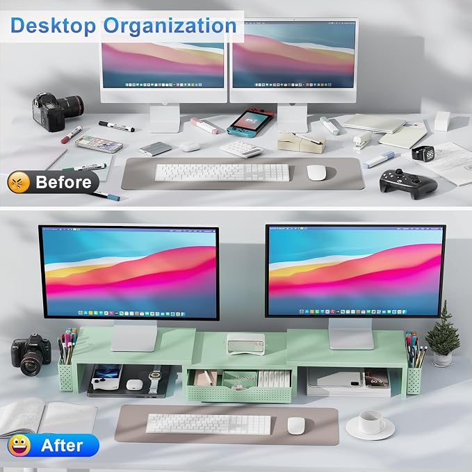 gianotter Dual Monitor Stand Riser - Image 2