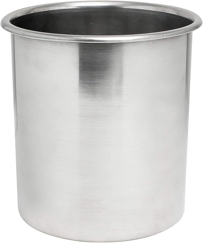 Thunder Group SLBM004 Bain Marie Pot 4-1/4 Quart Polished Exterior and Satin Interior