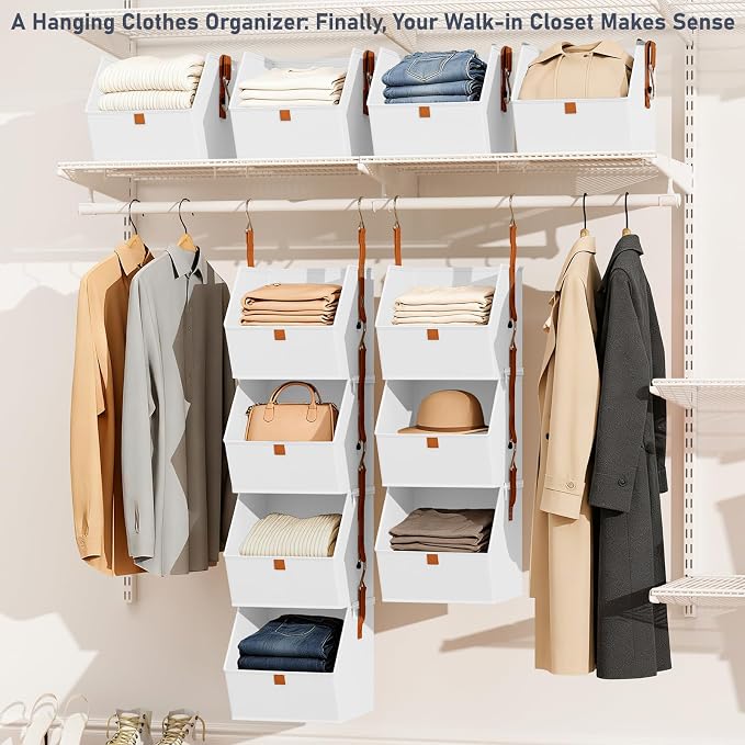 DIMJ Hanging Closet Organizer - Image 2
