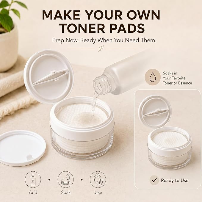 2 Pack Toner Pad Travel Case - Image 4